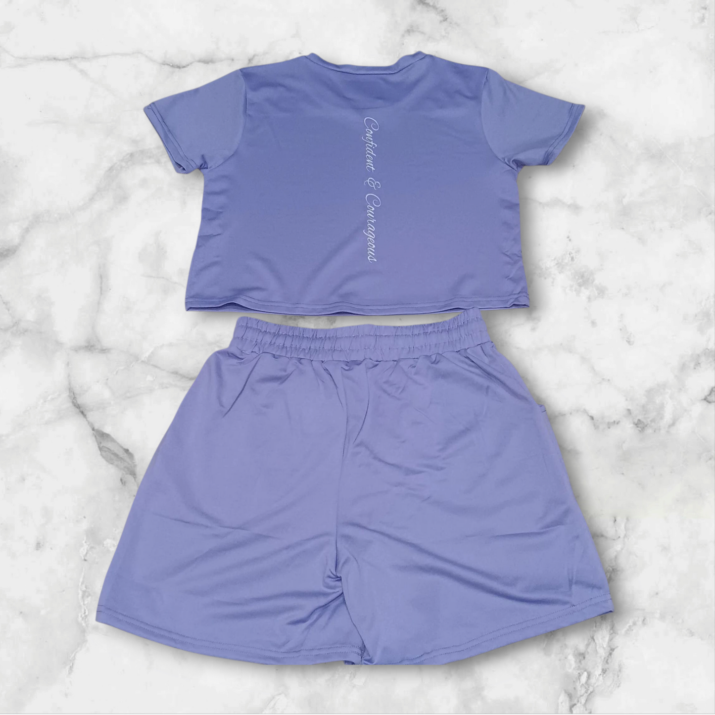 Tropical Confident & Courageous Mid-Top Short Sets (LADIES)