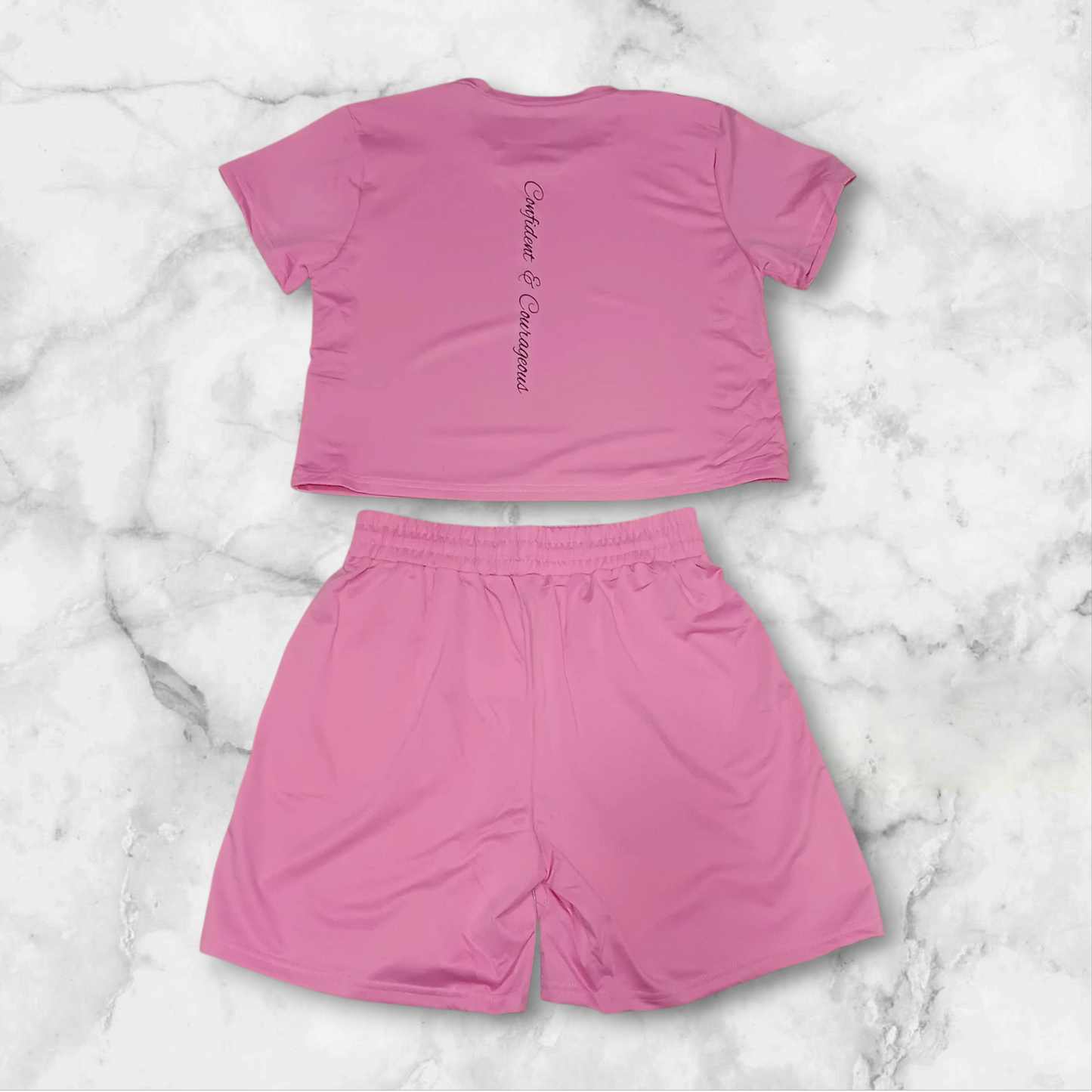Tropical Confident & Courageous Mid-Top Short Sets (LADIES)