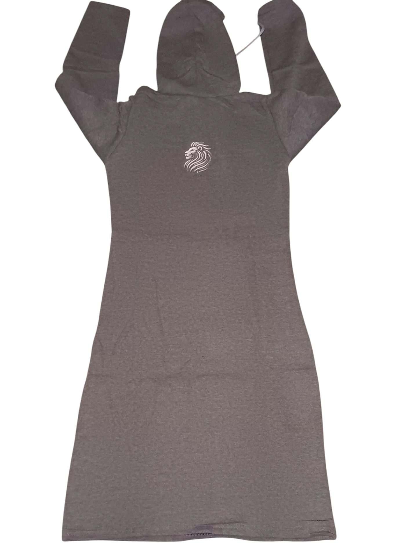 Ja'de Silver Lion HOODIE DRESS (WOMEN)
