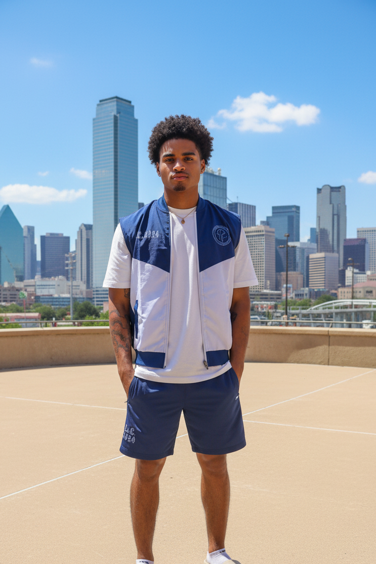 Blue Vest Model