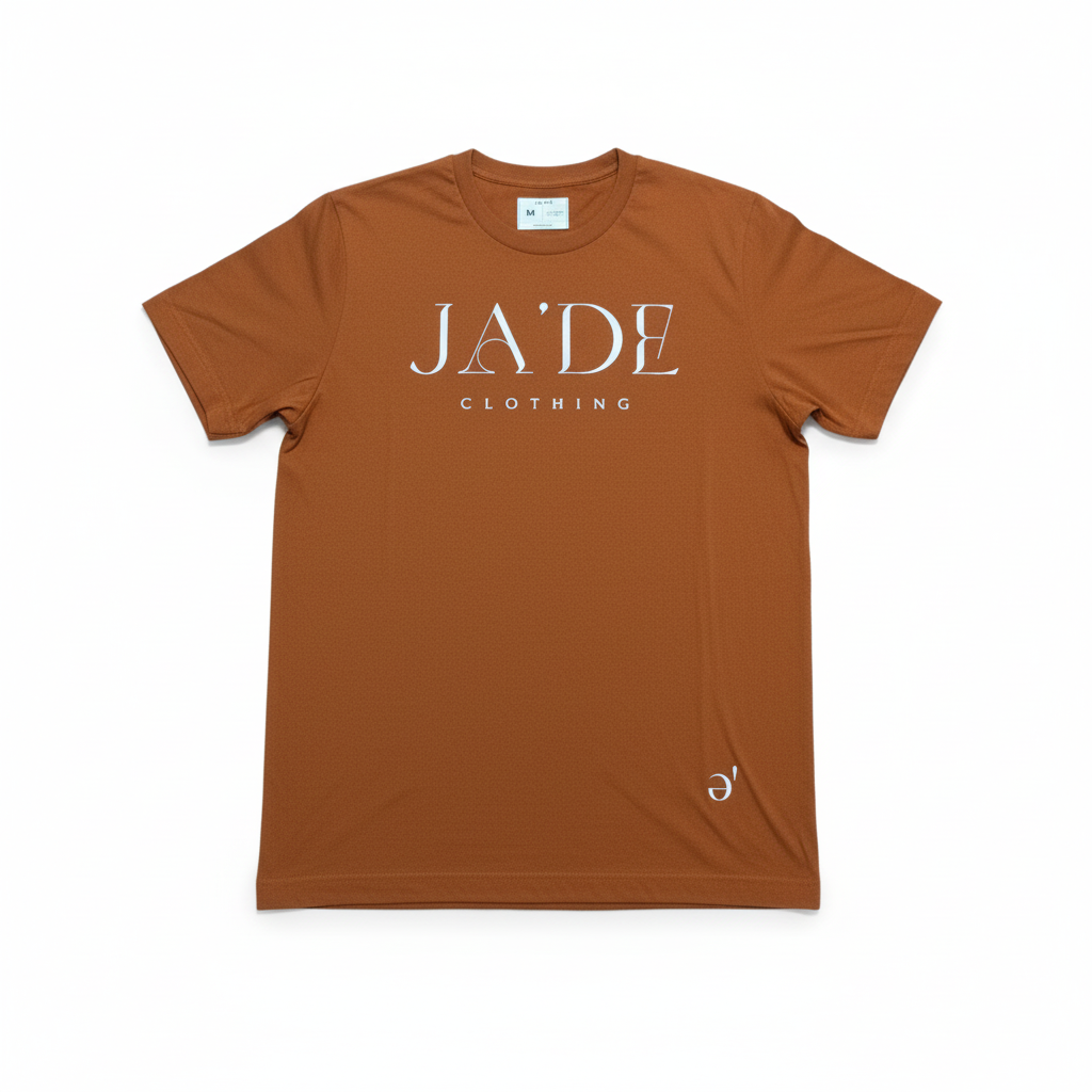 JA'DE Clothing Tee - Rust/Burnt Orange (Men)