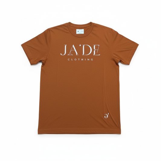JA'DE Clothing Tee - Rust/Burnt Orange (Men)