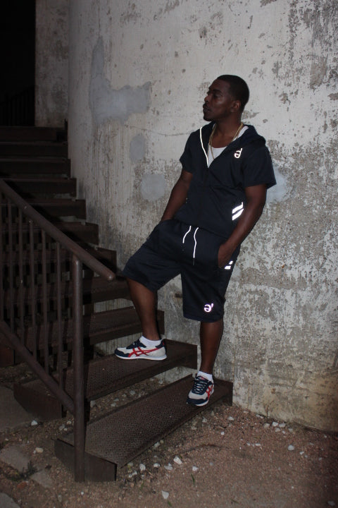 Ja'de Men Short Set ZIP Up