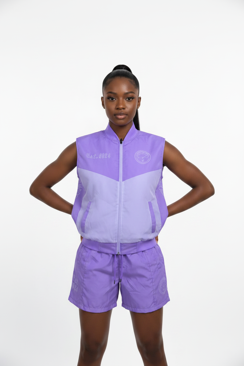 Purple Set Front Matched