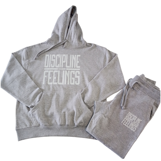 Discipline over Feelings Hoodie Sets (UNISEX)
